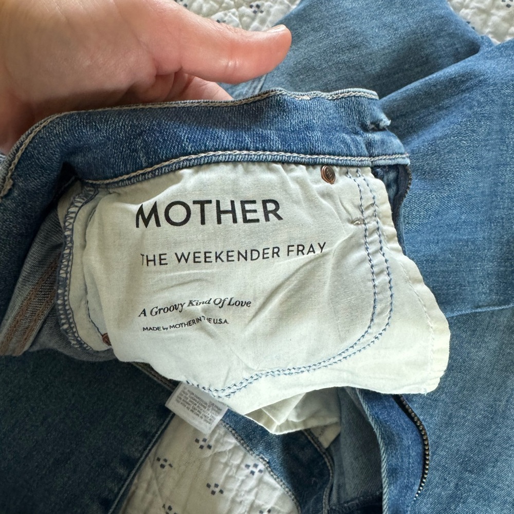 MOTHER Classic Blue Boot Cut Jeans - Picture 7 of 10